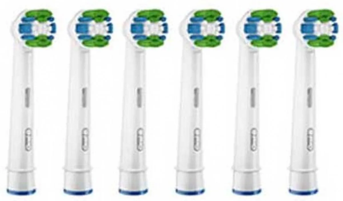 Oral-B Precision Clean Opzetborstels 6 Stuks - Geel