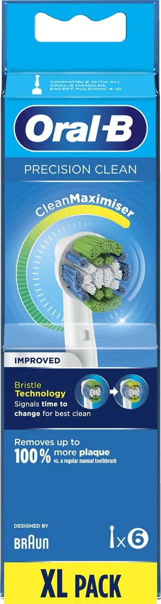Oral-B Precision Clean Opzetborstels 6 Stuks
