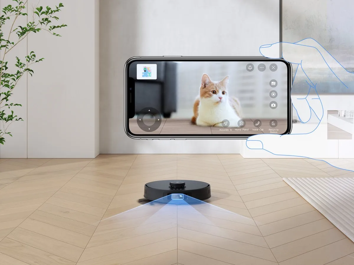 Ecovacs DEEBOT T30S Pro DSX39 Robotstofzuiger - Dweilfunctie Zwart