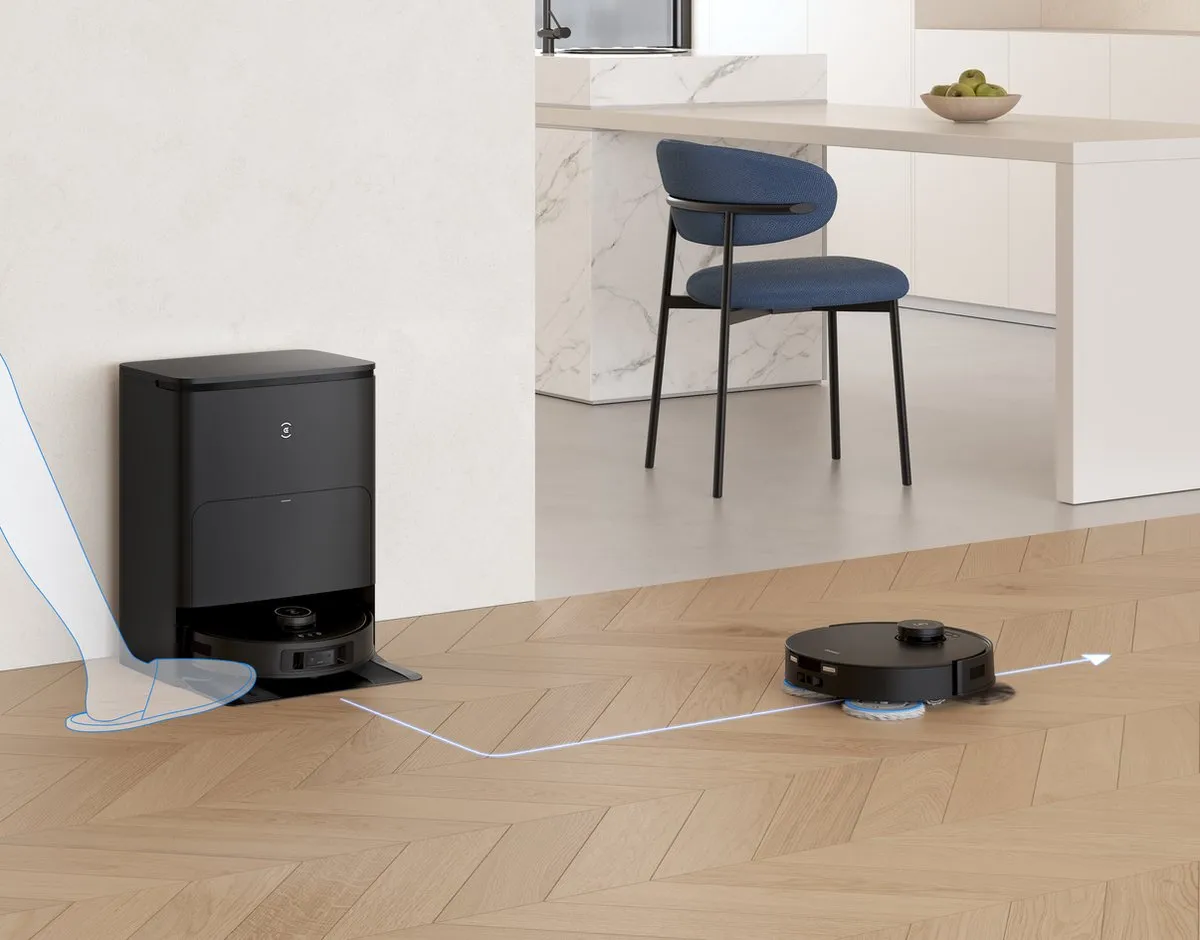 Ecovacs DEEBOT T30S Pro DSX39 Robotstofzuiger - Dweilfunctie Zwart