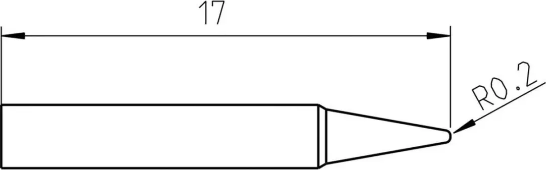 Weller RTP 004 C Soldeerpunt 0.4mm