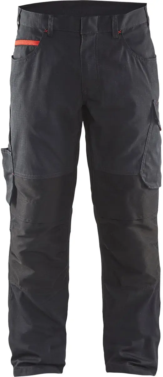 Blåkläder Service Werkbroek 1495-1330 - Zwart/Rood - 44