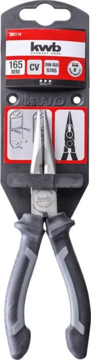KWB Telefoontang 165mm - Grijs