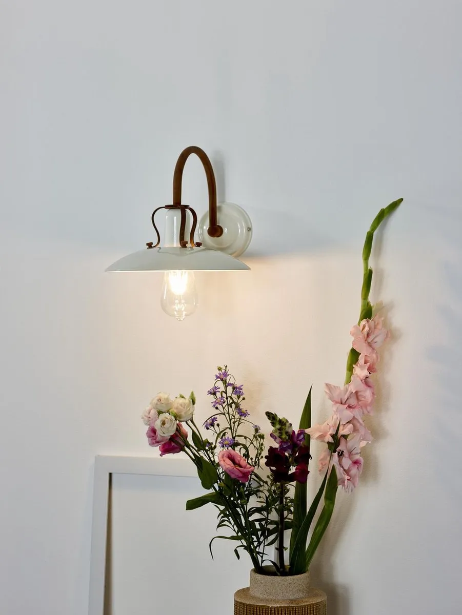Lucide RÖMER Wandlamp E27 - Beige