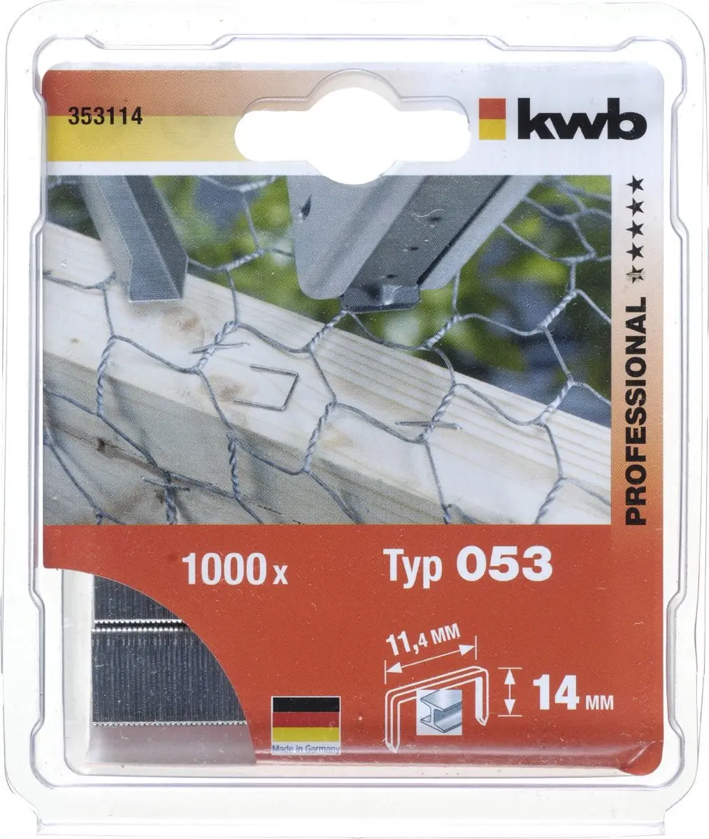 KWB Nieten Hard Type 053C 14mm - 1000 Stuks - afbeelding 6 van 6