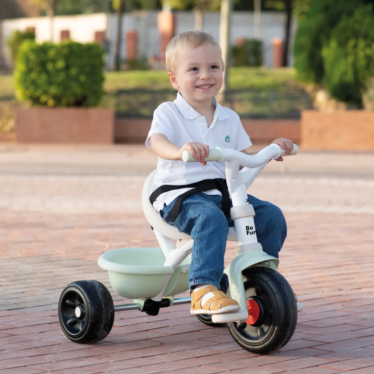 Smoby Be Fun Comfort Driewieler - Groen