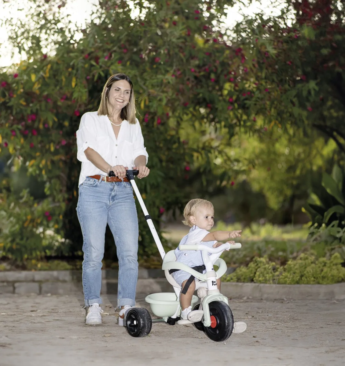 Smoby Be Fun Comfort Driewieler - Groen - afbeelding 6 van 6