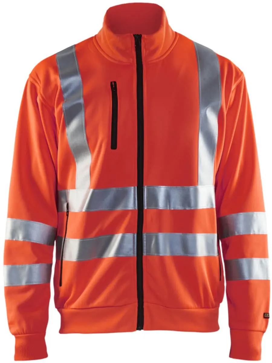 Blåkläder Sweatshirt High Vis 3358-1974 - 4XL - High Vis Rood