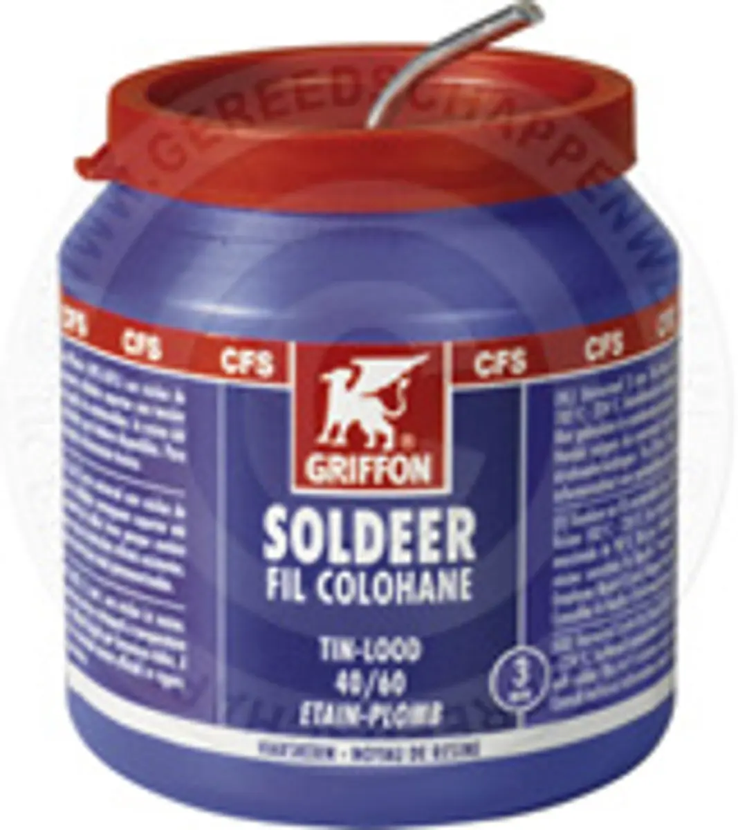 Griffon CFS Draadsoldeer 40/60 Harskern 3mm - 500g