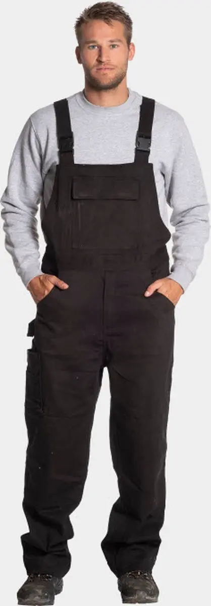 Herock Ovius Amerikaanse Overall Essentials S - Zwart