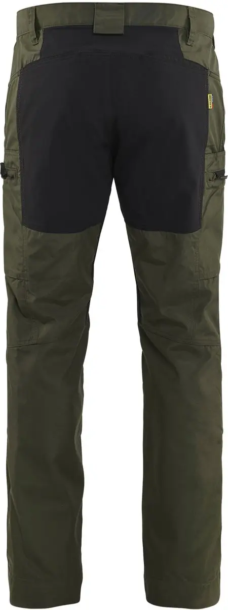 Blåkläder Service Werkbroek 1459-1845 - Maat 50 - Donker herfstgroen/Zwart