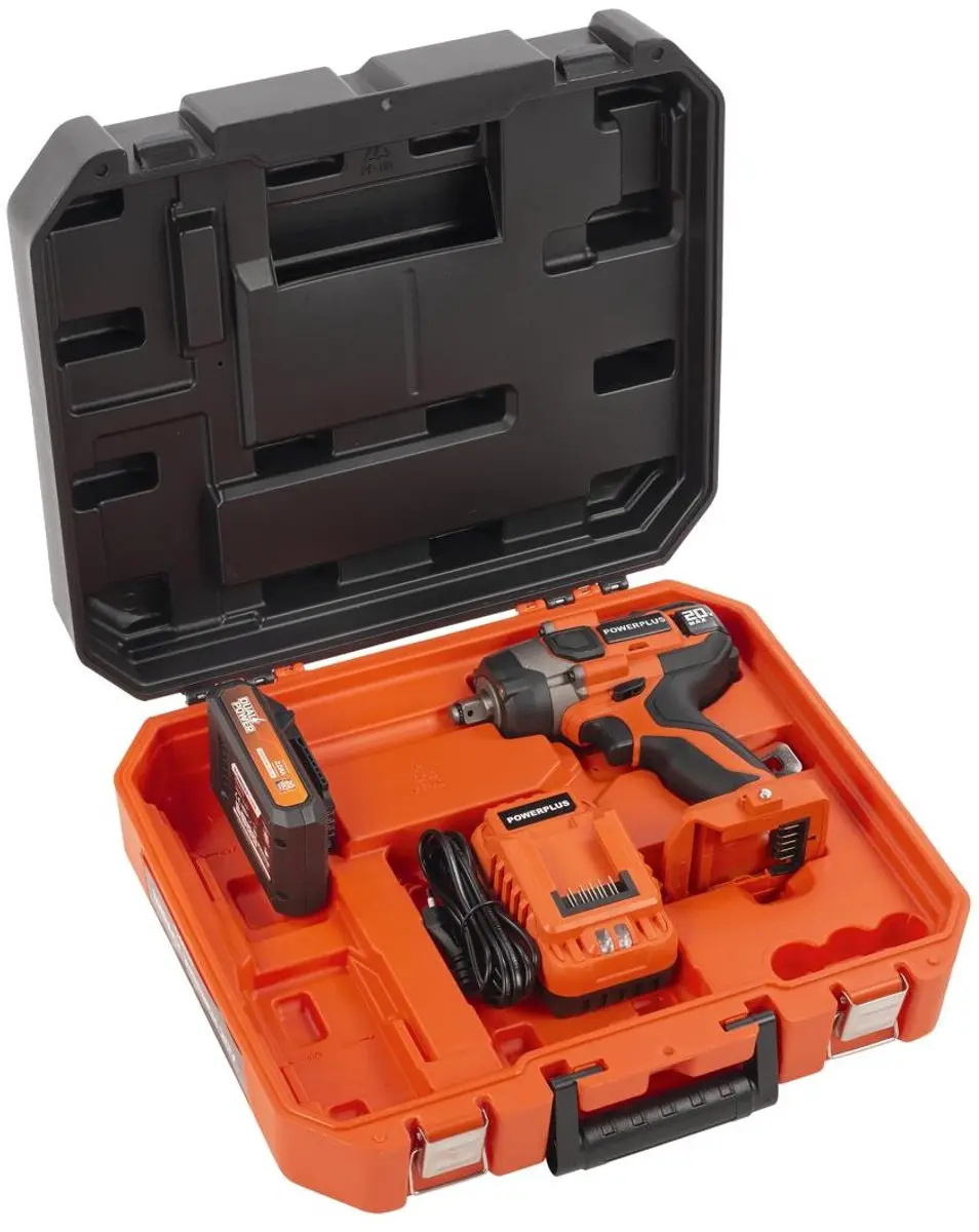 Powerplus POWDP20161 Slagmoersleutel 20V - 220Nm 4350tpm - afbeelding 6 van 6