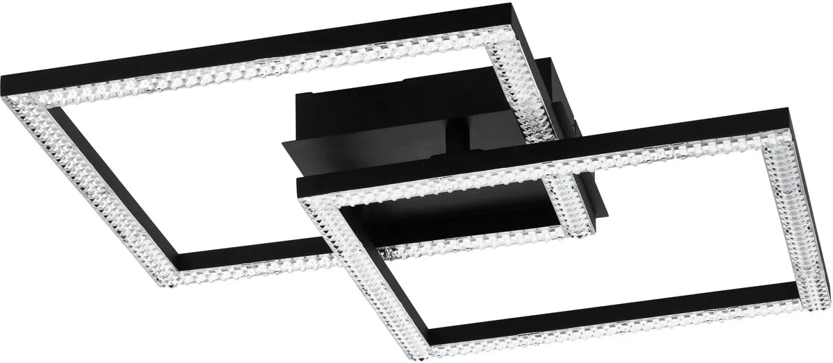Eglo Lejias Plafondlamp LED 45cm Zwart