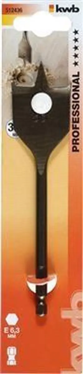 KWB Speedboor Lepelboor 36mm Profi - 30mm - Hout - MPN 512436