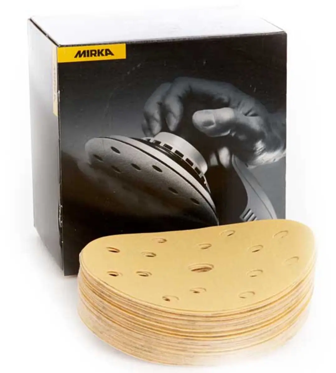 Mirka Gold Schuurschijven 125mm P180 - 100 Stuks