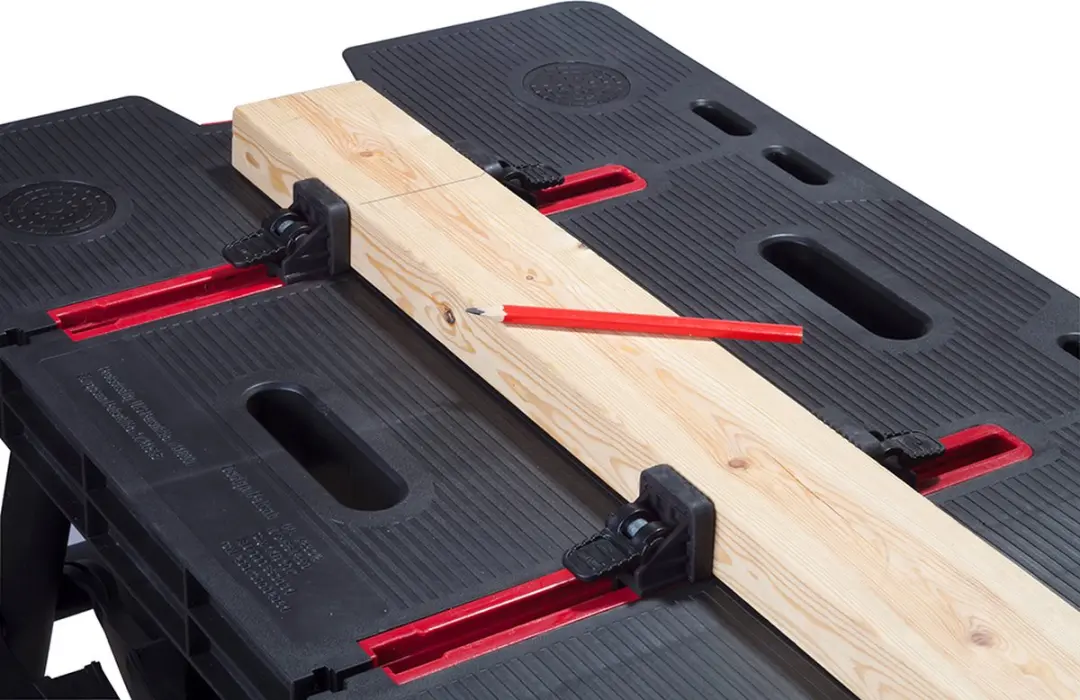Keter Opvouwbare Werktafel 91x55,5cm - Zwart
