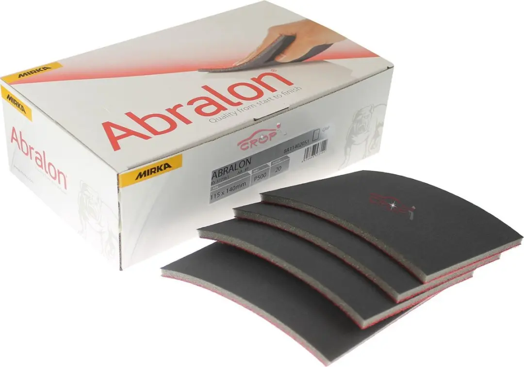 Mirka Abralon Handpads 115x140mm P2000 - 20 Stuks