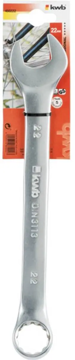 KWB Steekringsleutel 22mm