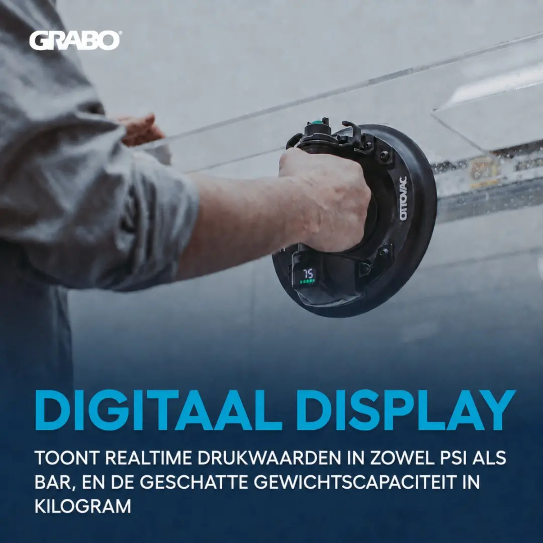 Grabo Ottovac Digitaal Vacuümzuiger - 75 kg
