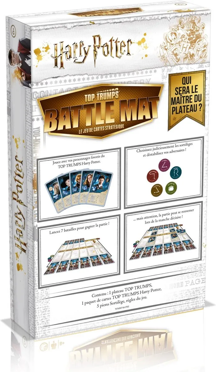 Top Trumps - Harry Potter Battle Mat Kaartspel (Franse Editie)