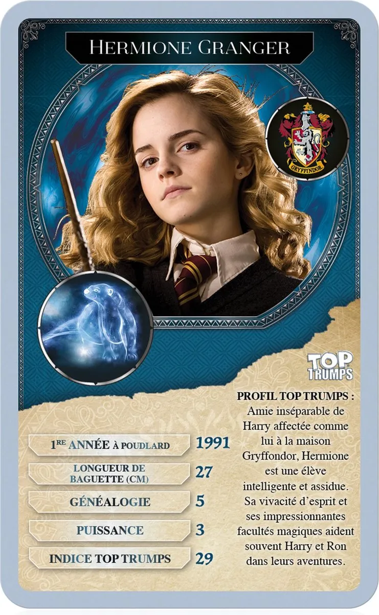 Top Trumps - Harry Potter Battle Mat Kaartspel (Franse Editie)