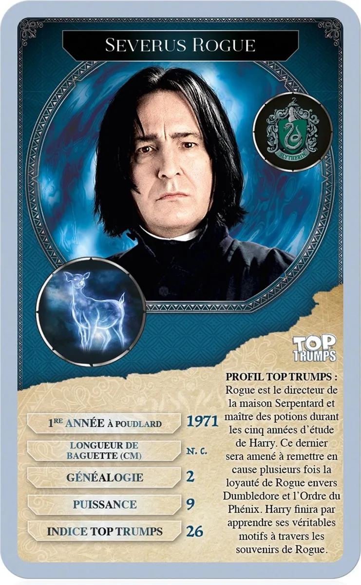 Top Trumps - Harry Potter Battle Mat Kaartspel (Franse Editie)