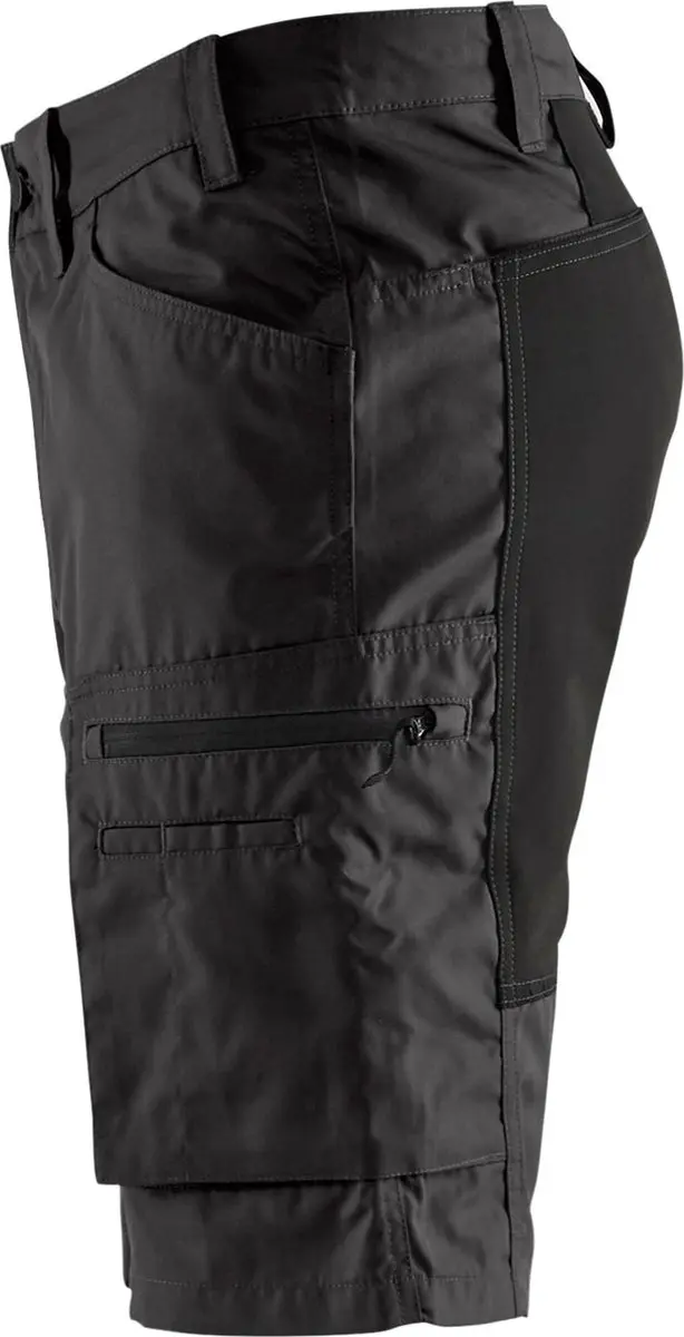 Blåkläder Service Short Stretch Werkbroek - Maat C48 Zwart