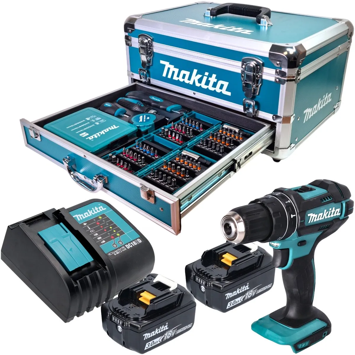 Makita DHP 482 Klopboormachine 18V - 62Nm - 21 standen