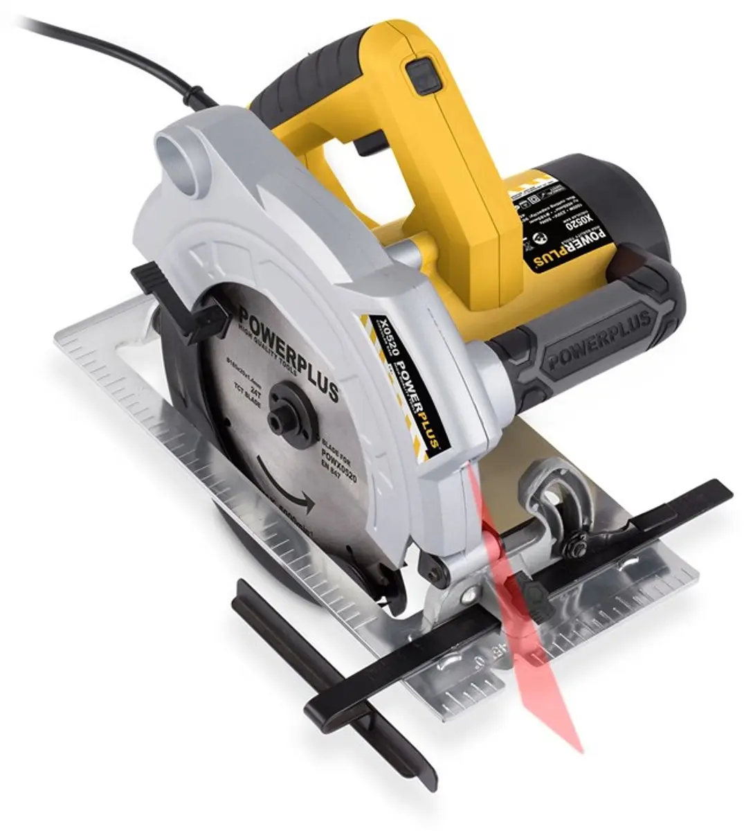 Powerplus POWX0520 Elektrische Cirkelzaag 1500W - Ø185mm