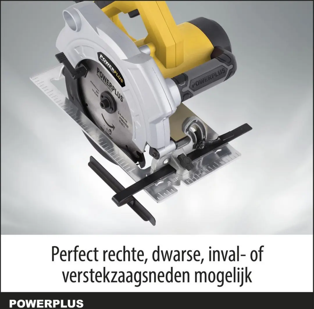 Powerplus POWX0520 Elektrische Cirkelzaag 1500W - Ø185mm