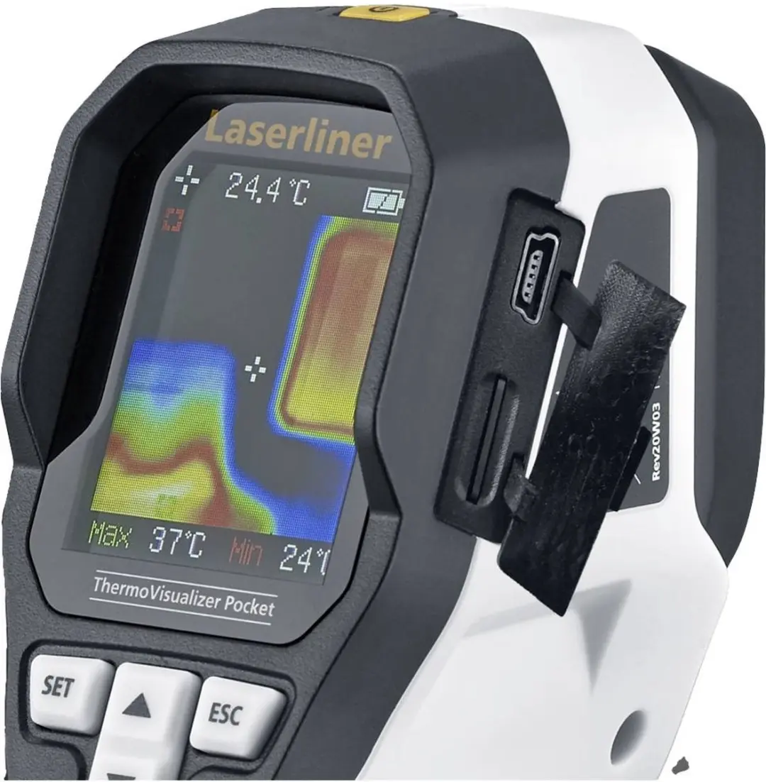 Laserliner ThermoVisualizer Pocket Warmtebeeldcamera -20 tot +650°C - afbeelding 6 van 6