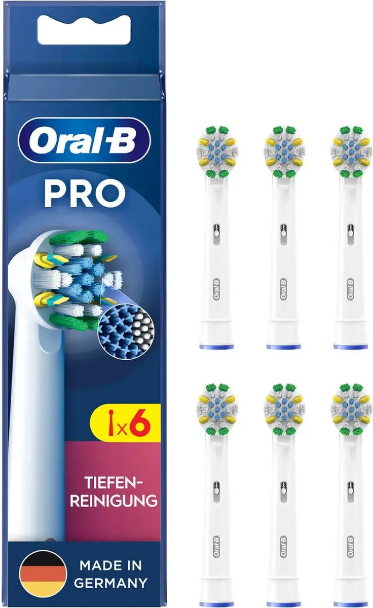 Oral-B Floss Action Opzetborstels 6 Stuks