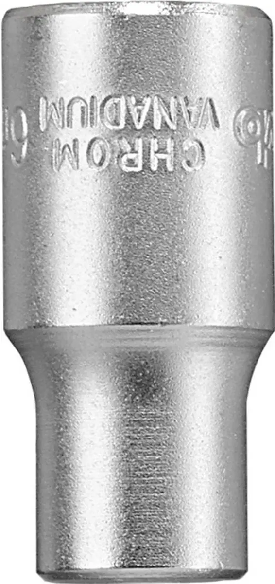 KWB Dopsleutel 1/4" - 6mm - Zilver