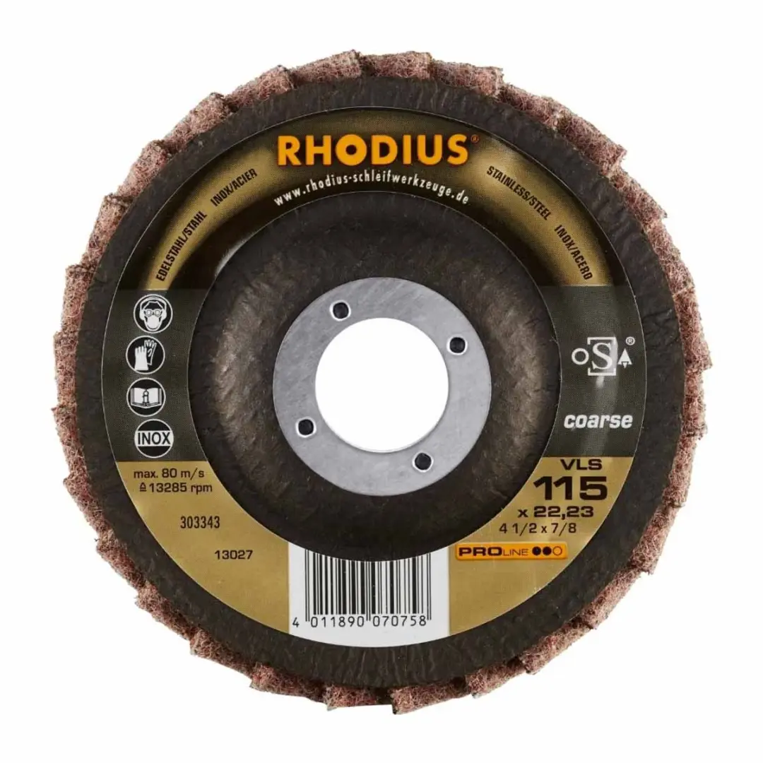 Rhodius VLS Vlieslamellenschijf Coarse Pro 115x22,23mm