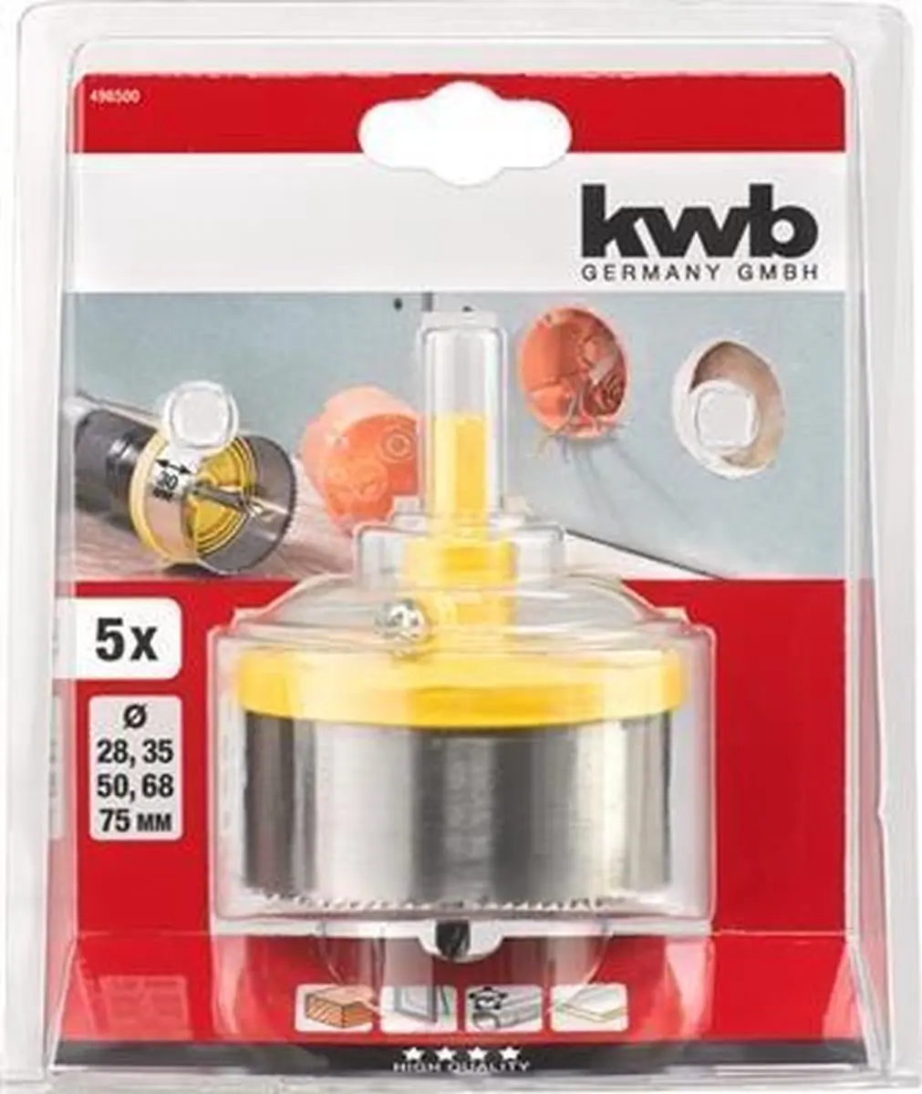 KWB Gatenzaag 4985-00 5-delig