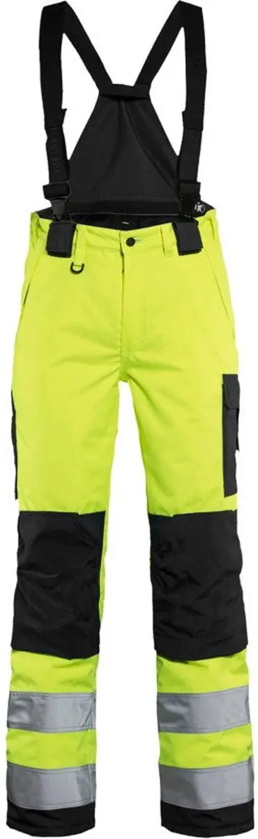 Blåkläder Dames Winterwerkbroek 7885-1977 High Vis Geel/Zwart