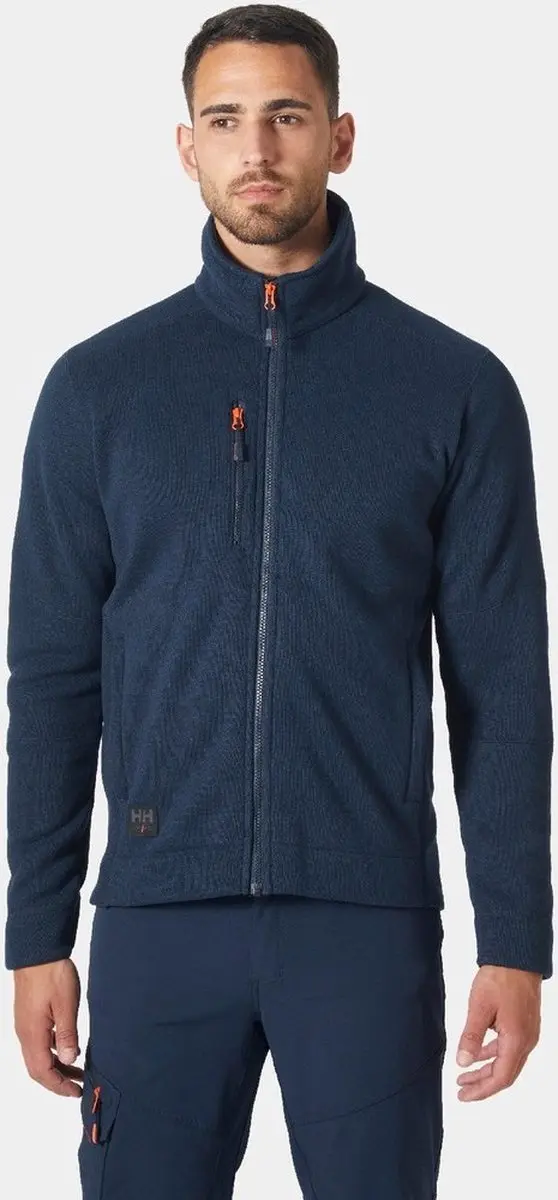 Helly Hansen Kensington Knit Fleece Jacket XXL - 590 Navy