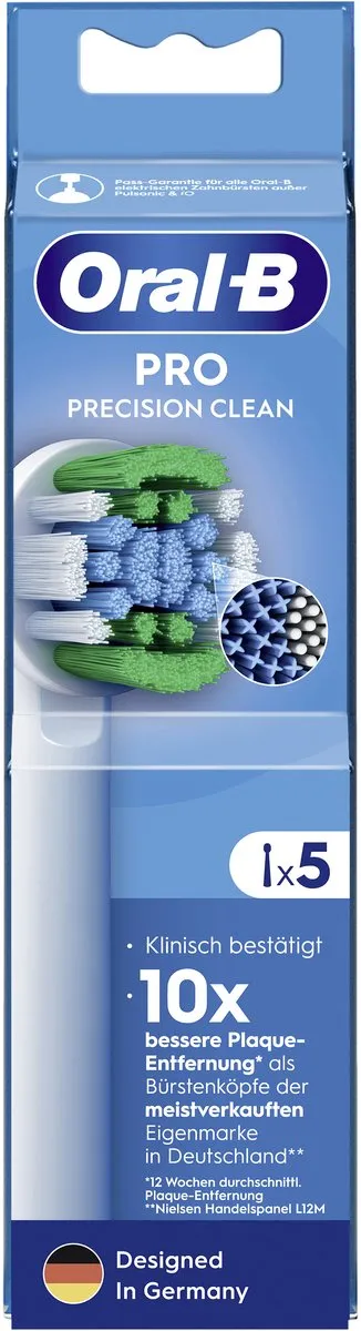 Oral-B PRO Precision Clean Opzetborstels - 5 Stuks