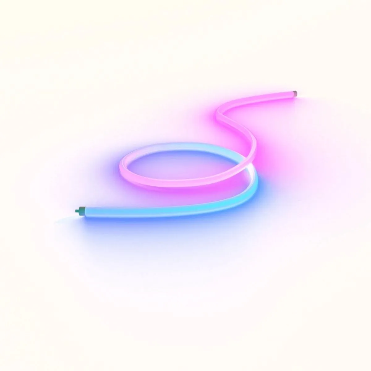 Calex Smart Neon Tube 360° RGBIC LED Strip - 3M - 16 Miljoen Kleuren - Wit