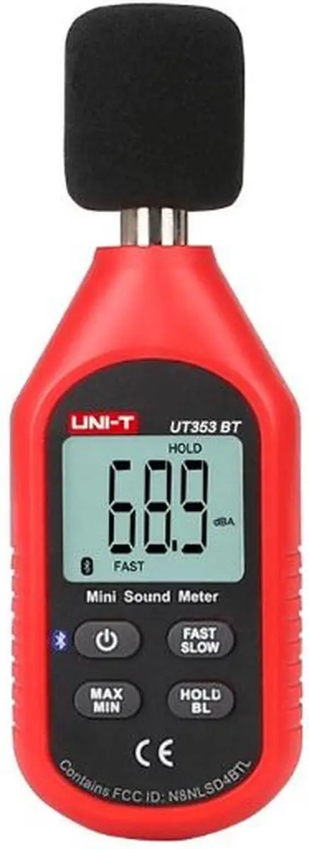 UNI-T UT353-BT Decibelmeter - Wit