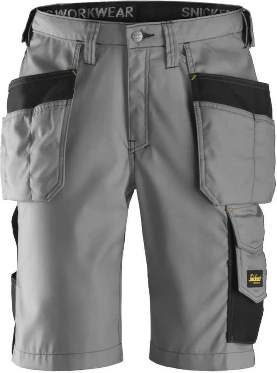 Snickers Workwear Holsterpocket Shorts 54 - Donker grijs/zwart