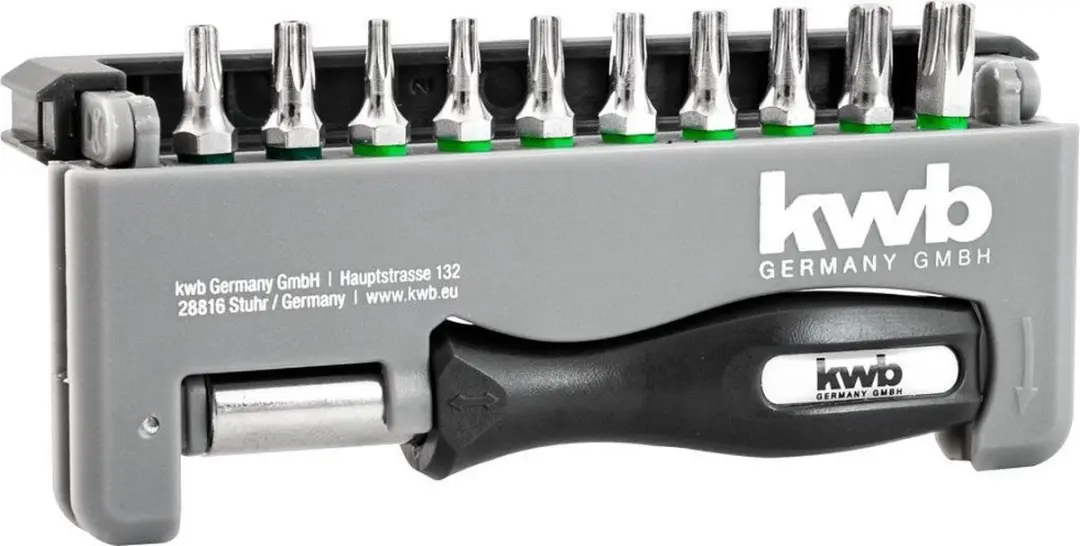 KWB Torx Bit-Box INDUSTRIAL STEEL 12-delig - T20