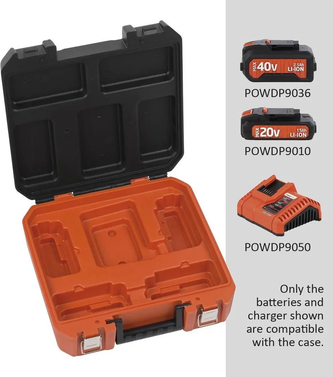 Powerplus POWDPTB05 Batterijkoffer Dual Power 20V/40V