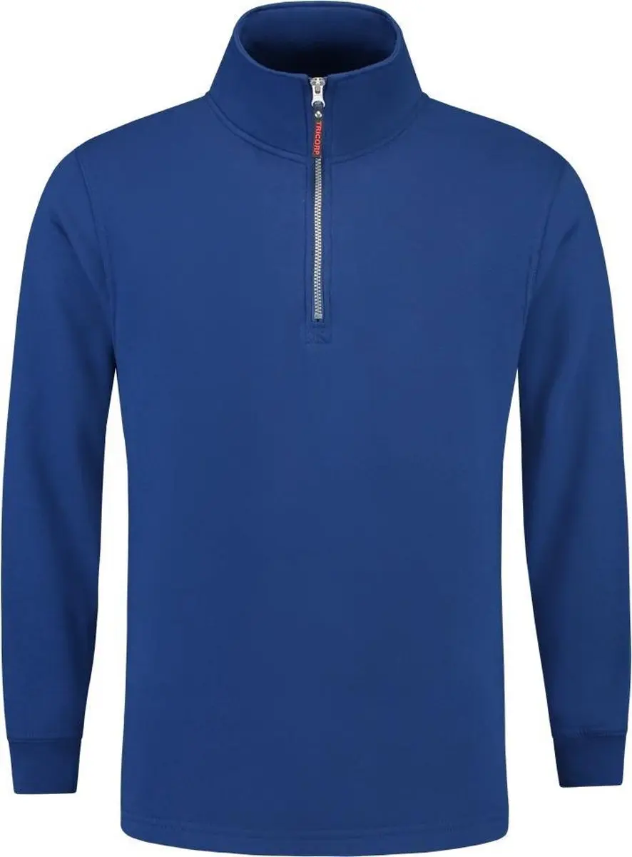 Tricorp Sweater Ritskraag 301010 - Koningsblauw 3XL