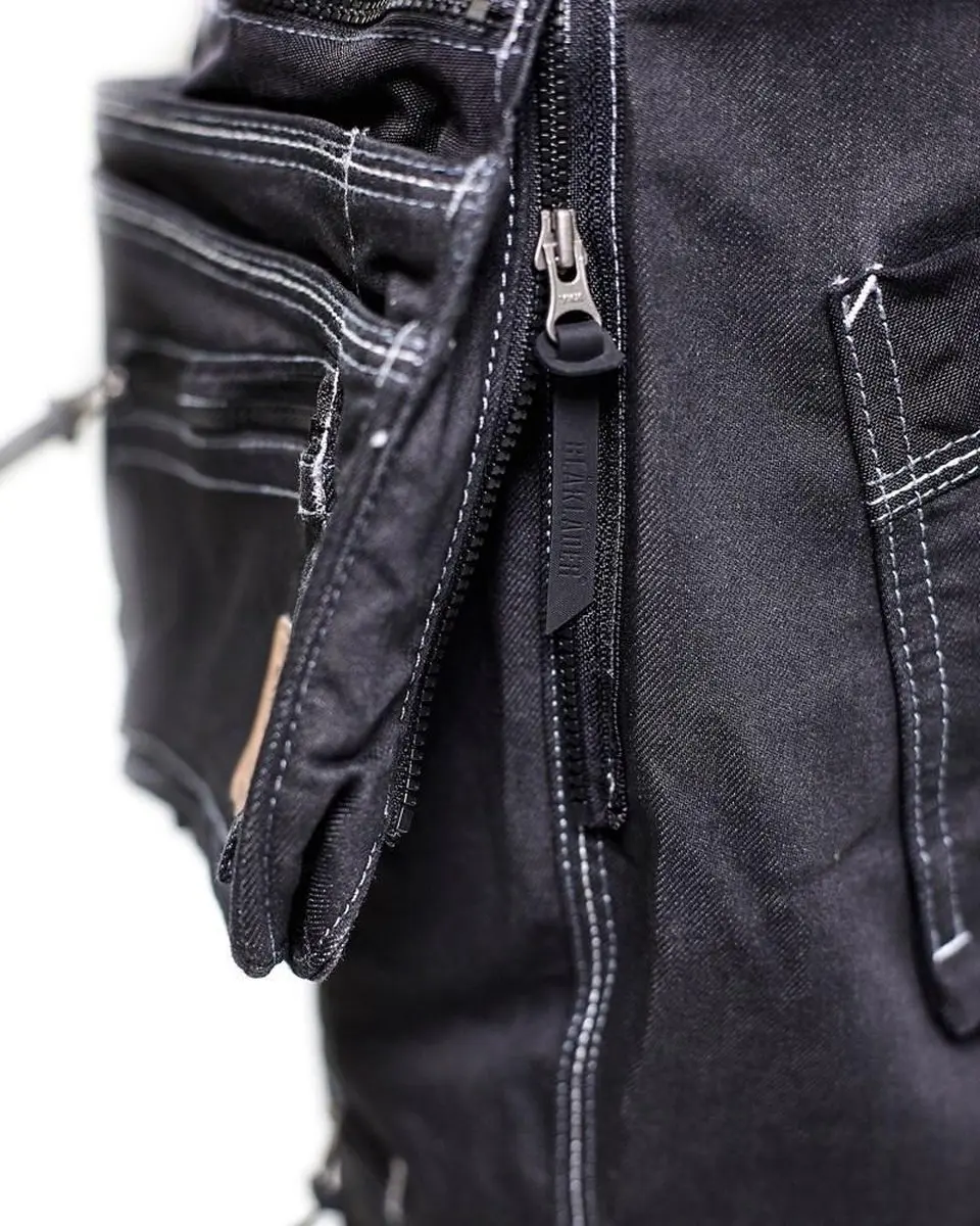 Blåkläder Baggy Stretch Werkspijkerbroek X1900 1999-1141 - Zwart - 56