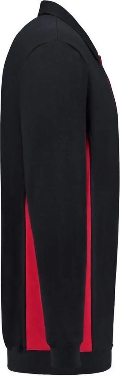 Tricorp Polosweater Bi-Color 302001 - Navy/Rood - Maat L