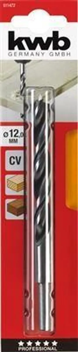 KWB Houtspiraalboor 12mm Metaal - MPN 511472 - afbeelding 6 van 6
