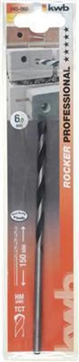 KWB 045060 Betonspiraalboor 6mm - 150mm - Metaal