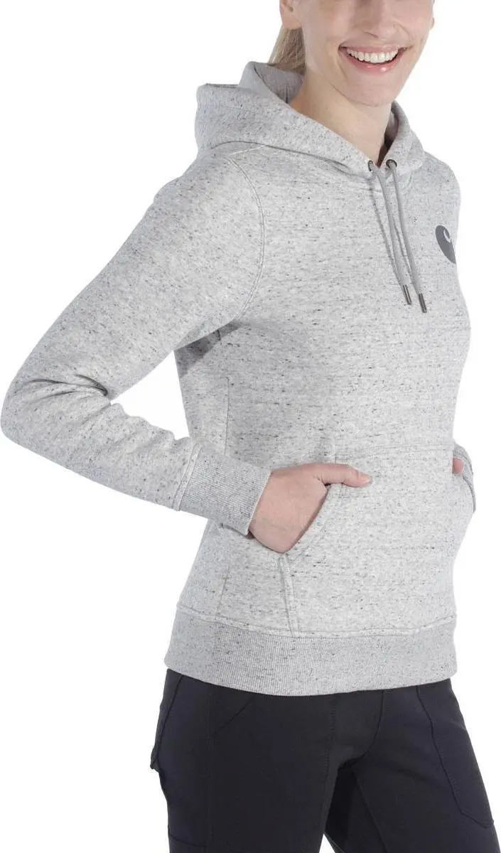 Carhartt Relaxed Fit Midweight Logo Sweatshirt - Gemêleerd grijs M