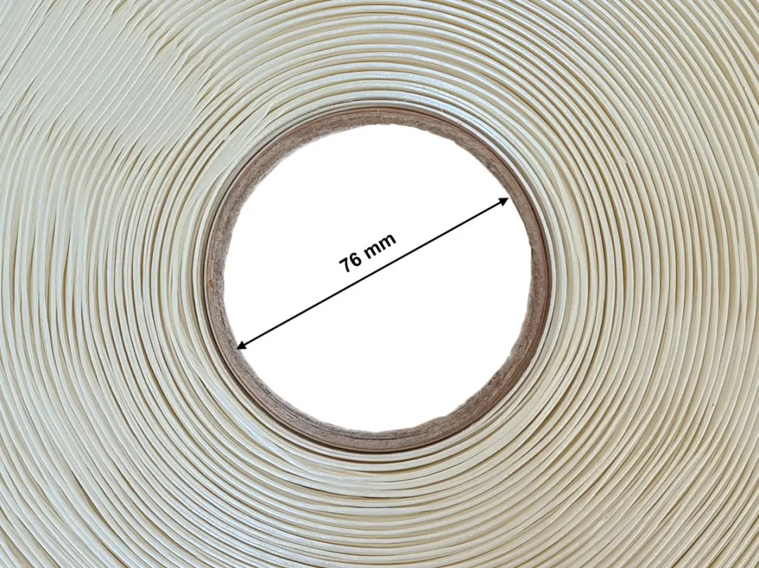 Kortpack Polyesterband 13mm x 1100m - 375kg Treksterkte - Wit